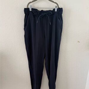 lululemon athletica Navy Drawstring Track Joggers